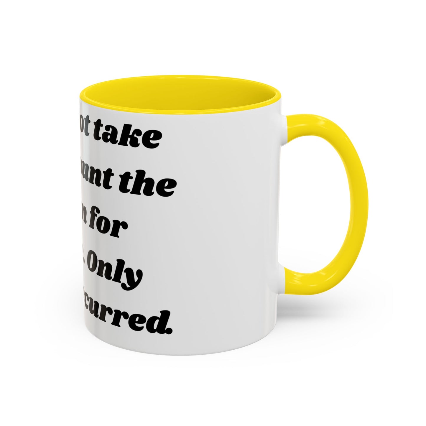 Accountability Mug – Zero Excuses, Just Caffeine Motivational Coffee Mug, Entrepreneurs, Business Motivation, Humor Coffee