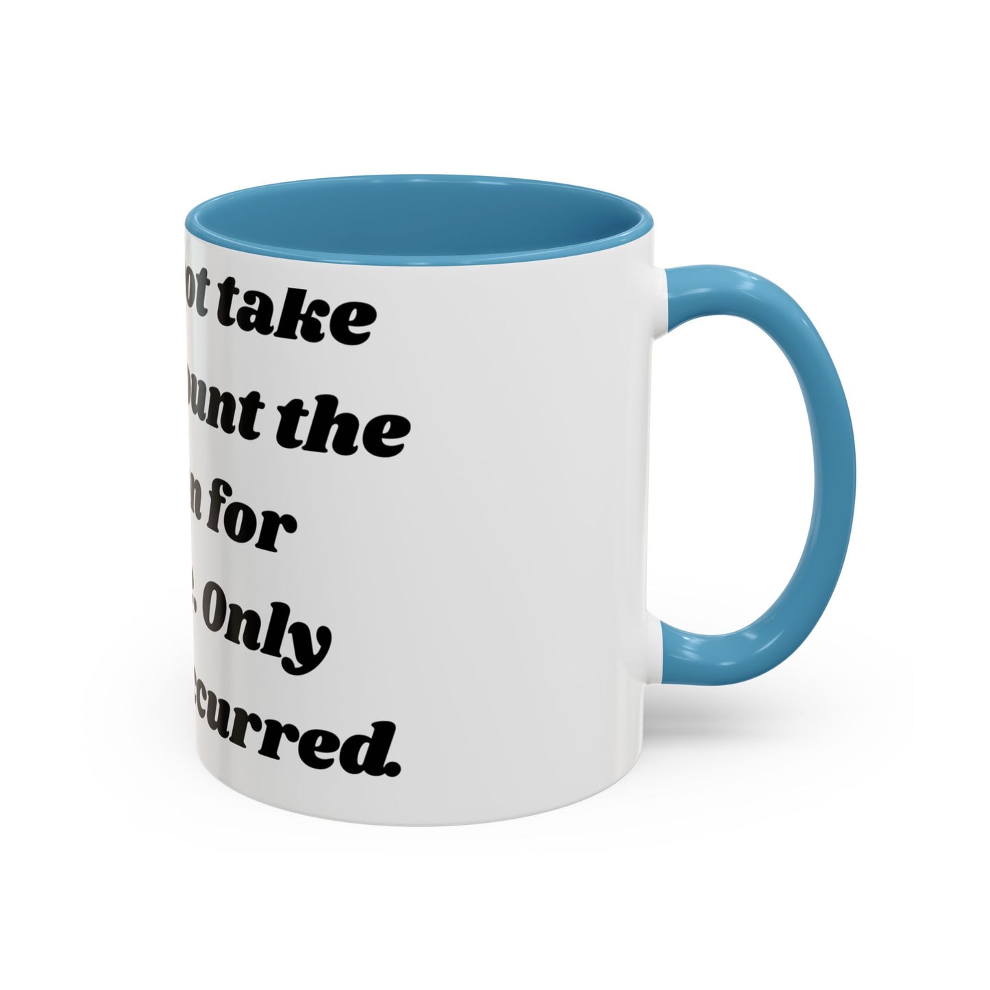 Accountability Mug – Zero Excuses, Just Caffeine Motivational Coffee Mug, Entrepreneurs, Business Motivation, Humor Coffee