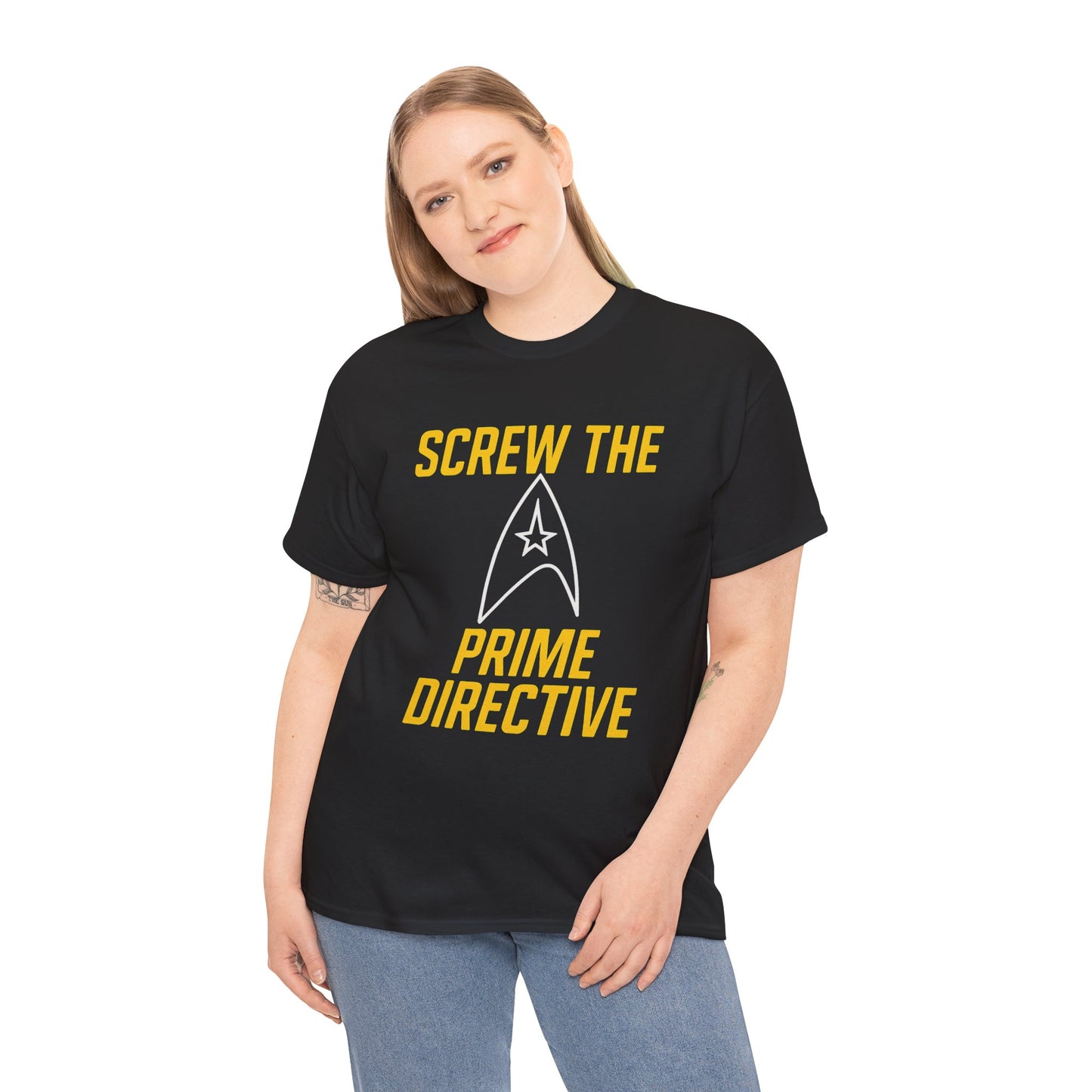 Screw the Prime Directive – Funny Sci-Fi T-Shirt