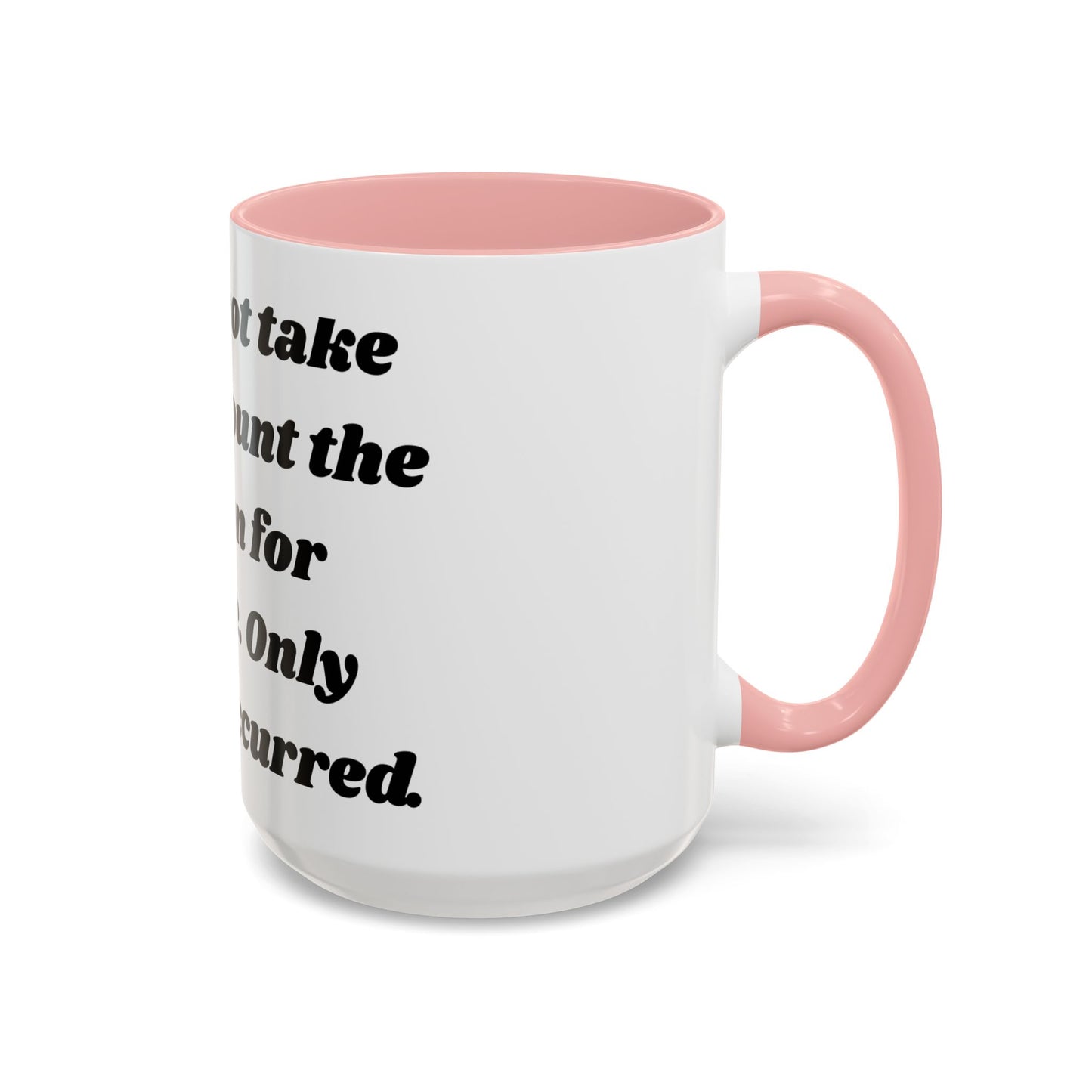 Accountability Mug – Zero Excuses, Just Caffeine Motivational Coffee Mug, Entrepreneurs, Business Motivation, Humor Coffee