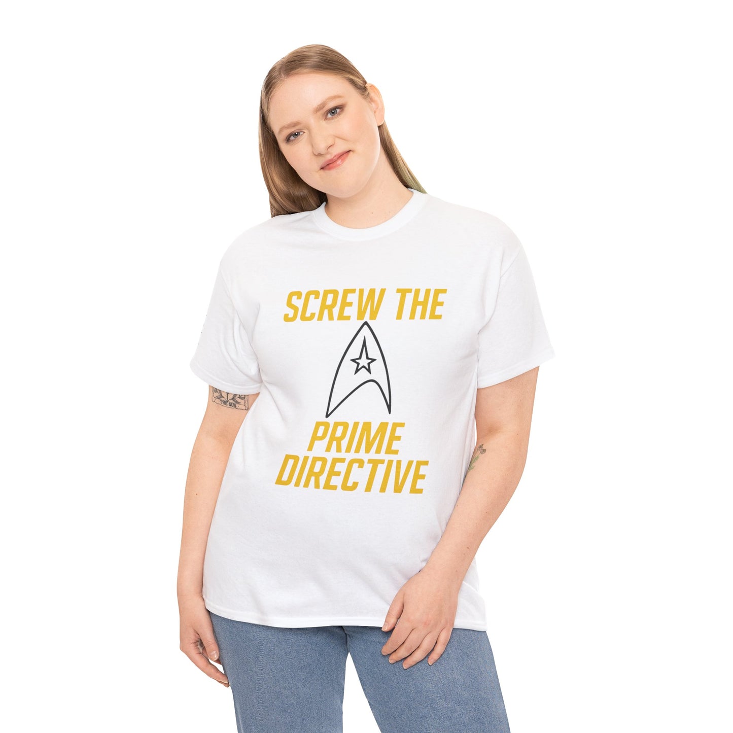 Screw the Prime Directive – Funny Sci-Fi T-Shirt